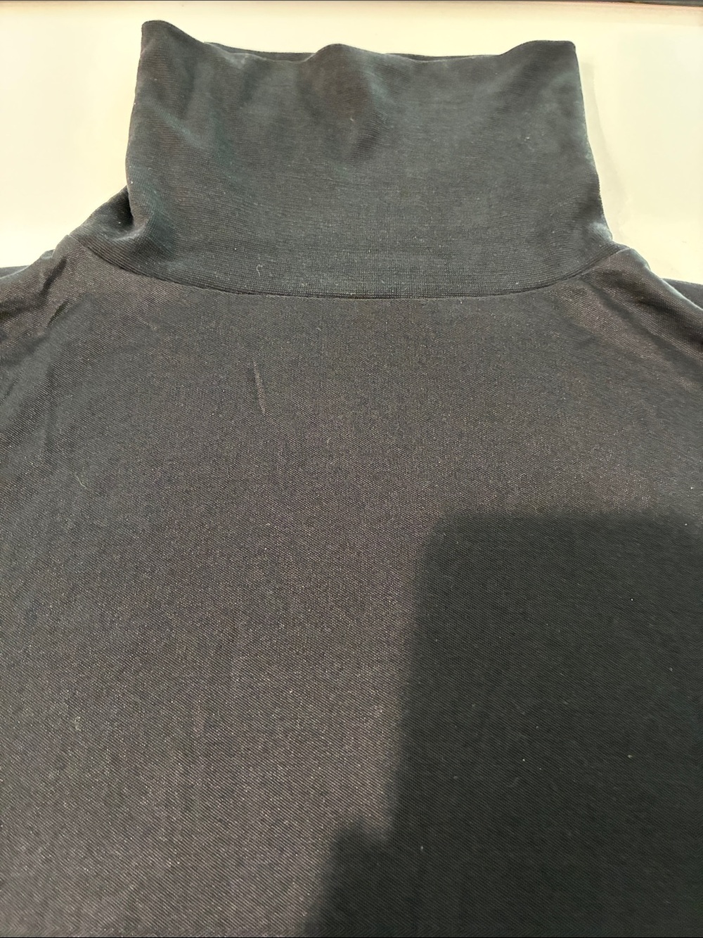 SPORT SILKS NWOT Men's Black 100% Pure Chinese Imperial Silk Turtleneck Size XL. - Picture 5 of 9